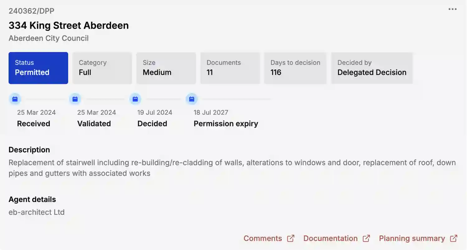 BOOM! Planning Details screenshot dark